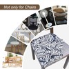 SearchI Seat Covers for Dining Room Chairs Stretch Printed Chair