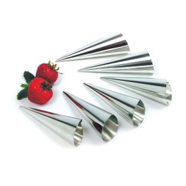 Norpro 3661 Stainless Steel Cream Horn Molds, Set of 6