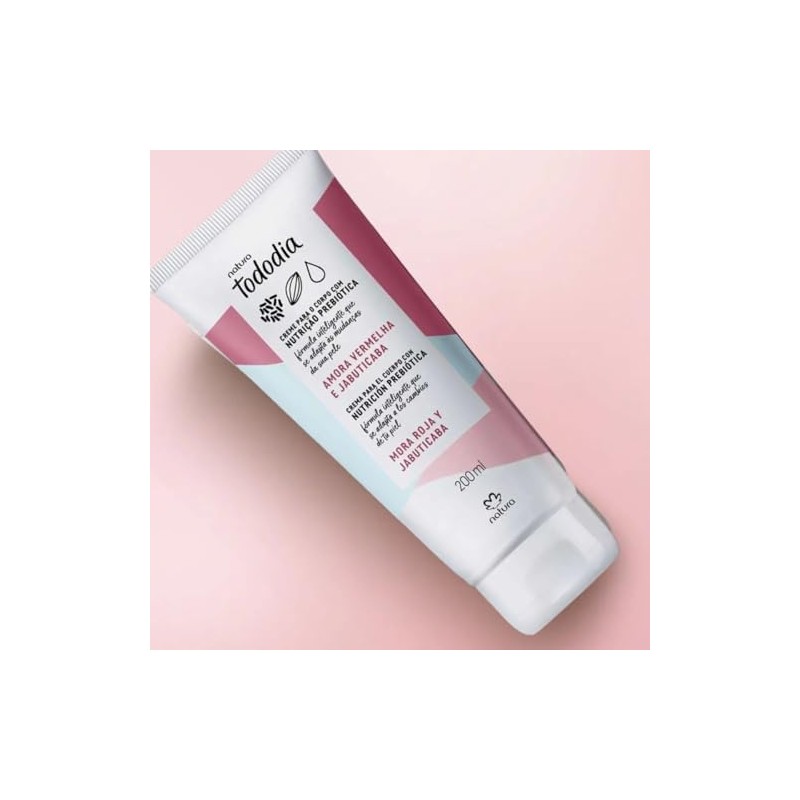 Crema Corporal Mora Roja Y Jabuticaba Tododía Natura