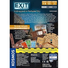 EXIT: The Circus Mystery | Juego interactivo y cooperativo de Escape Room, 1-4 jugadores, rompecabezas y resolución de crimen, carnaval, edad 12+, niñ