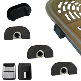 CyHiThai Air Fryer Silicone Rubber Feet for Bella Pro Series 6QT Digital Air Fryers, Upgraded Air Fryer Rubber Bumpers, Rubber Legs Pads Pieces Stoppers Stops Spacers for 6QT Square Bella Air Fryer