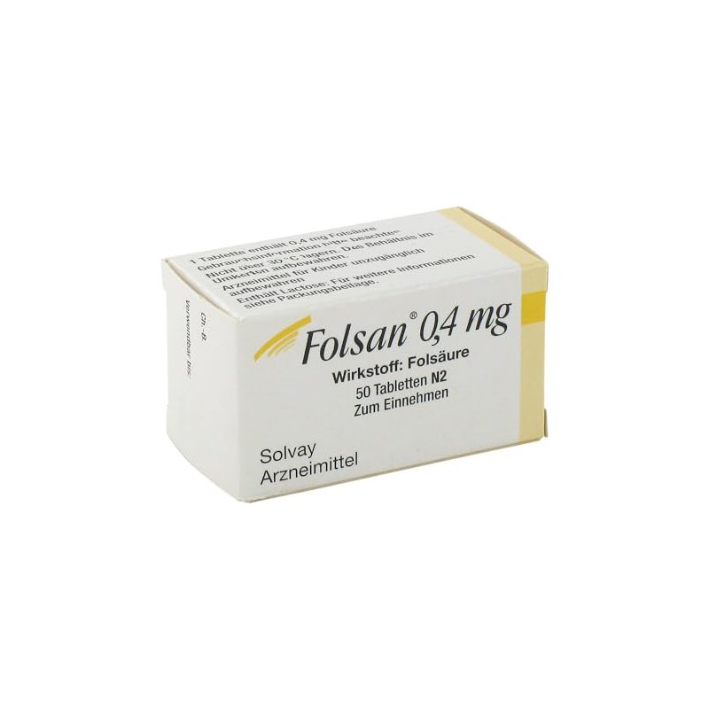 FOLSAN 0.4 mg Tablets Pack of 50