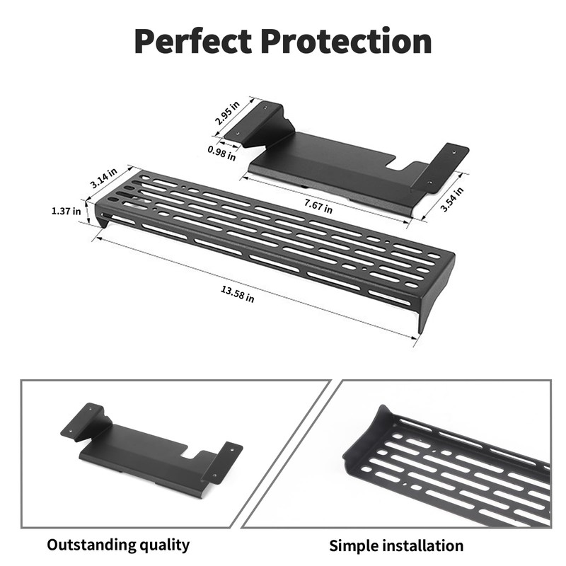 JWWY for 4runner Center Console Extension Holder Mount Dashboard Mounting