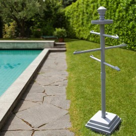 Swimline 89033 Hydrotools Swimming Pool & Spa Poolside Towel Valet Butler