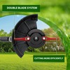 FourShow 【Upgrade】 Double Blade Holder Cutting Disc for Einhell Cordless