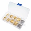 180pcs M2.5 Standoff Kit - Male Female Hex Brass Spacer