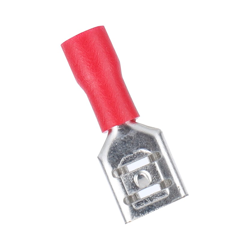 Insulated Spade Wire Connector FDD1.25‑250 Female Sturdy Durable Stable Convenient