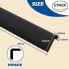 Wall Corner Edge Protector - 1x1x36 inch Baby Proofing Corner