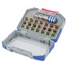 Tivoly 11521572003 Set of 22 Torsion Tin Screwdriver Bits, Contains