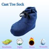 Mediss Cast Toe Sock Cover for Foot Ankle Cast, Warm