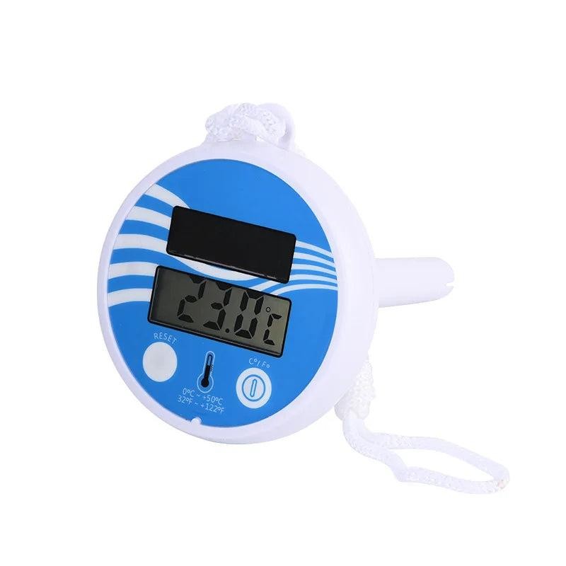 Floating Digital Pool Thermometer Solar Powered Outdoor Pool Thermometer Waterproof