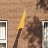 vidaXL Flag Holder Modern Style Silver Metal For Indoor/Outdoor Use