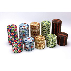 yamako- Tea Container is not ikarasa A Small, Four Seasons Seigaiha 88726 