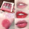 Set De 3 Labiales Glosswater Bálsamo Hidratación Duradera