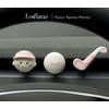 Golf Car Air Freshener Vent Clip Set (3 Pack), Plaster