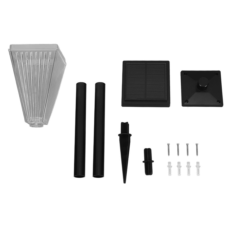 Solar Lawn Light Waterproof Color Temperature Adjustable Auto On Off