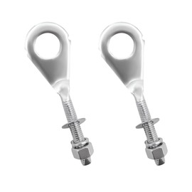 Ohleats 2 PCS Rear Chain Adjusters, Motorcycle Rear Wheel Chain Adjuster Tensioner Replaces 95014-10010, Rear Chain Axle Adjuster Compatible with C70 CRF80F MB5 XR70R XL75 Z50A