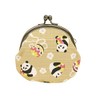 Maeda Dyeing Japanese Biyori 2.5 Round Coin Purse, Temari Panda,