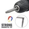 Saipe 12PCS Magnetic Square Head Screwdriver Bits Set 2 Inch