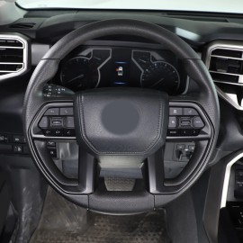 MODY ABS Matte Black Steering Wheel Button Cover Trim Frame For Toyota Tacoma 2024