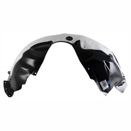 TRQ Front Left Inner Fender Liner Black Drivers Side Compatible with 2013-2016 Lincoln MKZ FO1248168