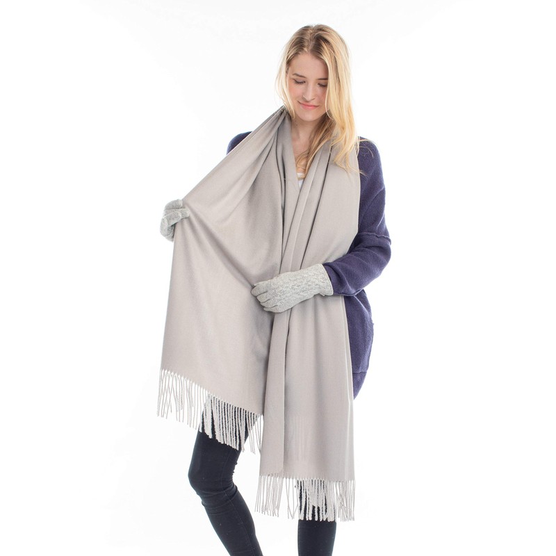 ePretty Look by M solid printed Soft Basic Cashmere Scarf