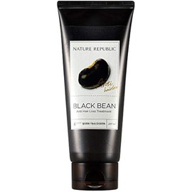 Nature Republic Black Bean Extract Treatment - Prevents Hair Loss, Promotes Growth, and Restores Scalp Health (200ml/ 6.76 Fl Oz)
