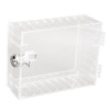Thermostat Lock Box Transparent Acrylic Universal Clear Cover with 2