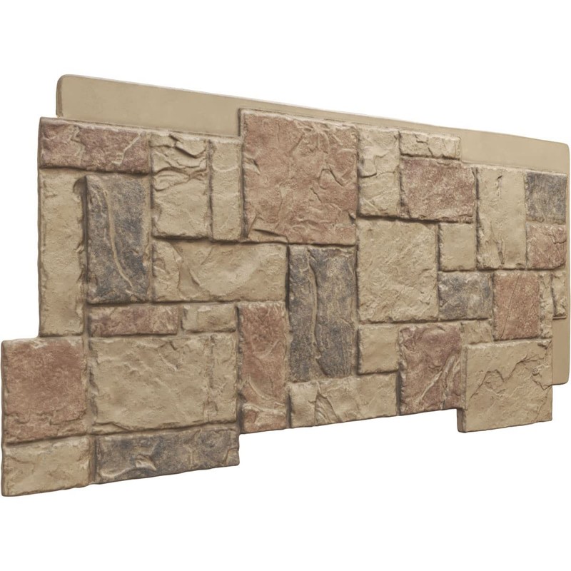 Ekena Millwork 49"W x 24 1/2"H x 1 1/4"D Castle