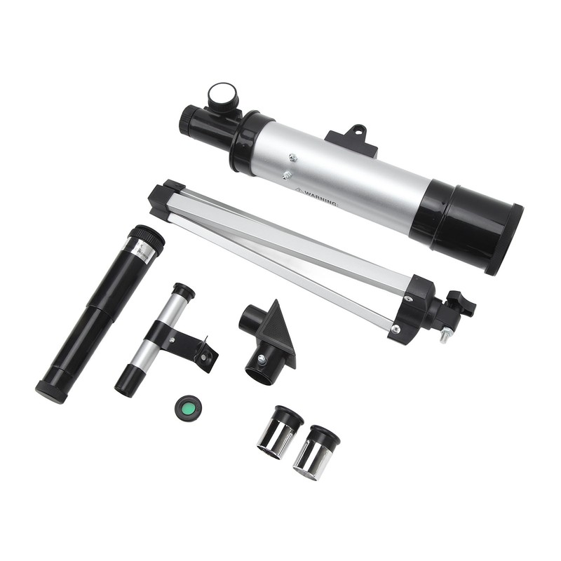 Refractor Telescope HD 90x Compact Astronomical Telescope with Finderscope 2