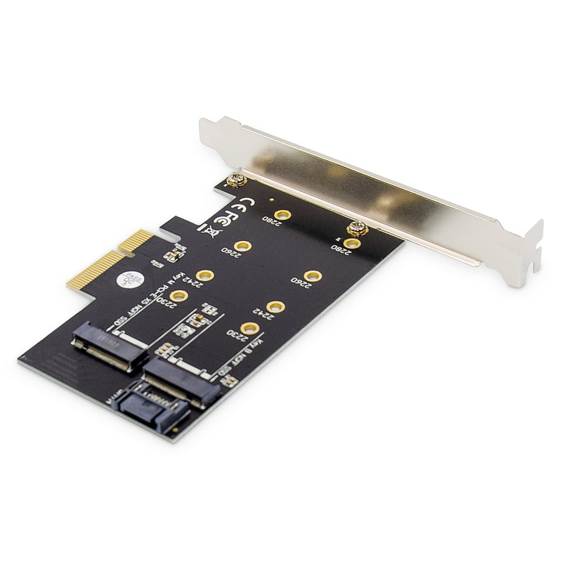 DIGITUS IO Card - PCIe - M.2 NGFF / NVMe