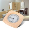 Sauna Thermometer/Hygrometer, Analog Hygrometer, Wall Mounted, High Precision, Easy to