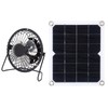 10W Solar Panel with Cooling Fan Photovoltaic Solar Panel for