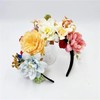 DANRENPANG Fashion Personality Boho Flower Crowns Headband For Women Faux