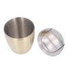Desktop Small Trash Can Multipurpose 304 Stainless Steel Mini Trash