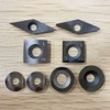 Tungsten Carbide Cutter, 8pcs Cutters Inserts Set with 8pcs Screws