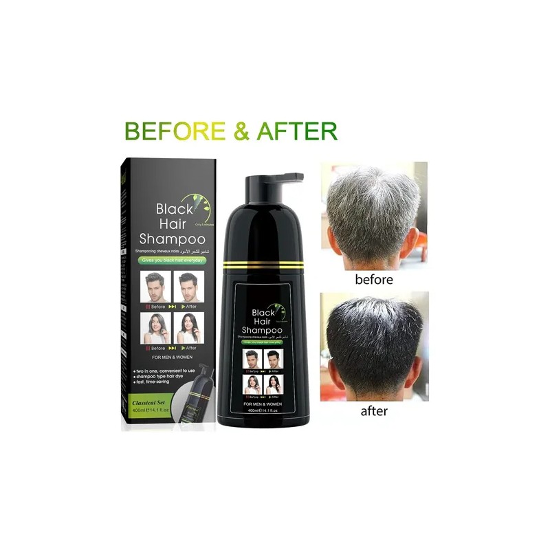 Champú Para Teñir El Cabello, Cubre Las Canas, Champú De