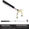 Collapsar Retractable Billiards Pool Cue Stick Bridge with Removable Metal