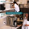 Ibyx Elegant Sliding Tray for Your Coffee Maker & Heavy