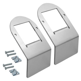 MLWRID Watermelon Light Bracket, Universal Stainless Steel Watermelon Under Glow Frame Bracket Compatible with Various Trucks and RV - 2PCS