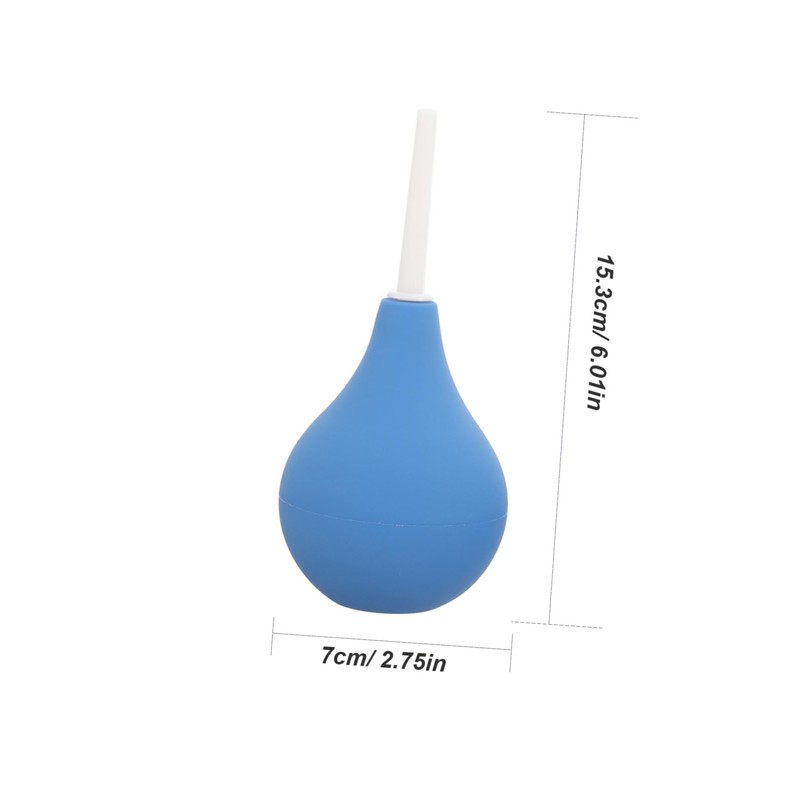 Mobestech 2pcs Durable Ear Washing Squeeze Bulb Small Medium for