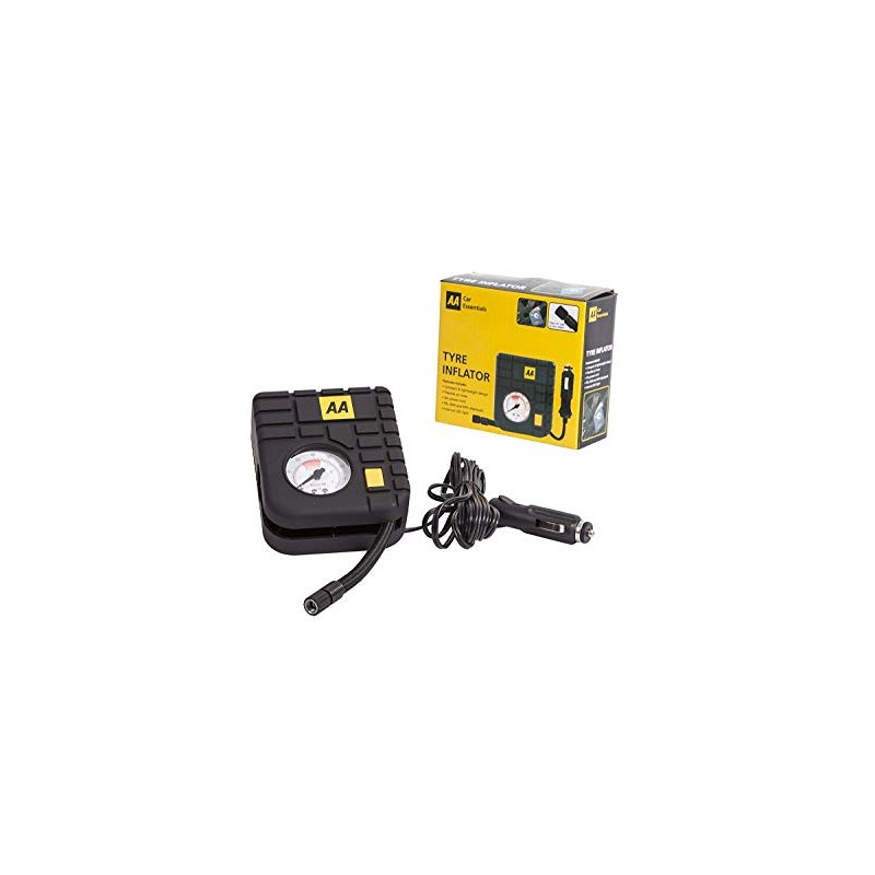 Tyre Inflator(AA) Compact and Lightweight for Travel Portable Air Hose