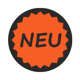 Special Offer Labels with Border Diameter 30 mm Bright Red Pack of 1,000