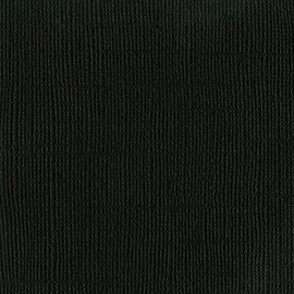 Bazzill Raven 12x12 Textured Cardstock | 80 lb Black Scrapbook Paper | Premium Card Making and Paper Crafting Supplies | 25 Sheets per Pack