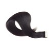 FOMIYES Tape in Seamless Hair Extensions Straight Human Hair Wig