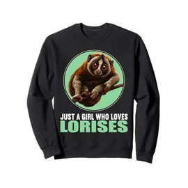 Just a Girl who loves Lorises Loris Sweatshirt
