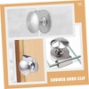 Mipcase 2pcs Glass Door Handles Pull Clamp for Shower Cabinet
