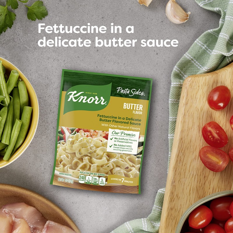 Knorr Pasta Sides Pasta Sides Dish, Butter 4.5 oz (Pack