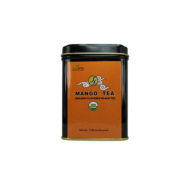 Organic Mango Tea, An Assam Black tea that has aromatic