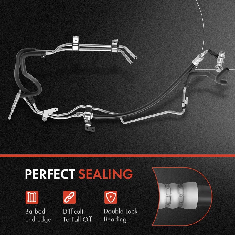 A-Premium Power Steering Pressure & Return Hoses Line Assembly Compatible